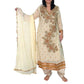 Conjunto punjabi de tres piezas con pedrería