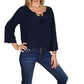Blusa india de algodón manga larga
