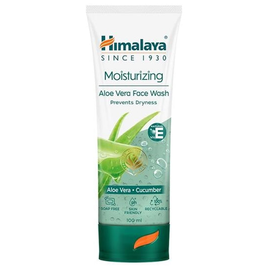 HIMALAYA Moisturizing aloe vera face wash