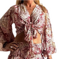 Blusa de seda