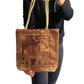 Bolso indio de seda con estampado de elefante