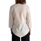 Camisa india de algodón blanca bordada