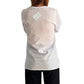 Camisa india de algodón blanca