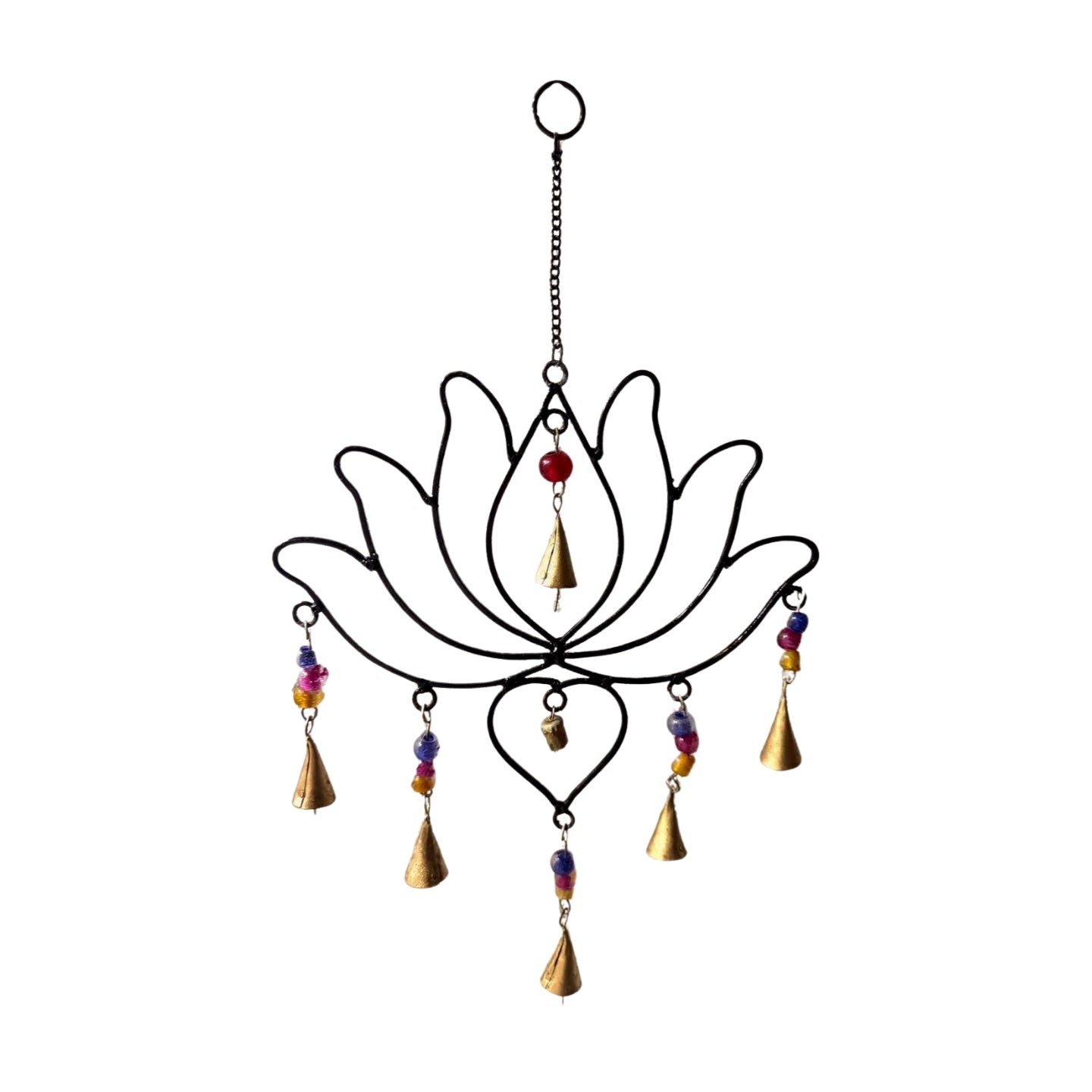 Móvil decorativo en forma flor de loto
