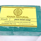 Jabón de MENTA aceite esencial KHADI NATURAL