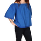 Blusa india de algodón manga corta