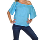 Blusa india de algodón manga corta