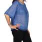 Blusa india de algodón manga corta
