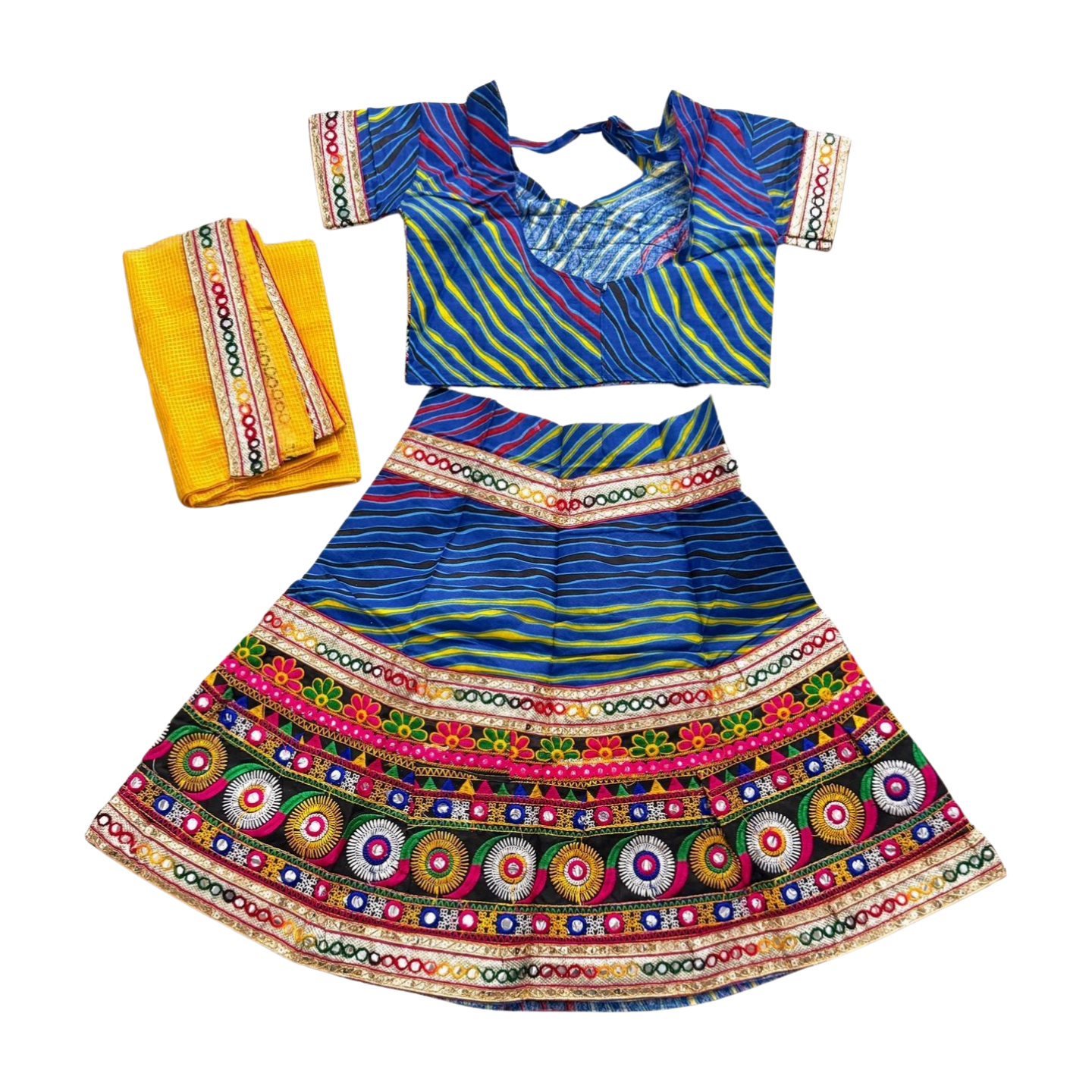 Conjunto Bollywood rajasthani infantil B17