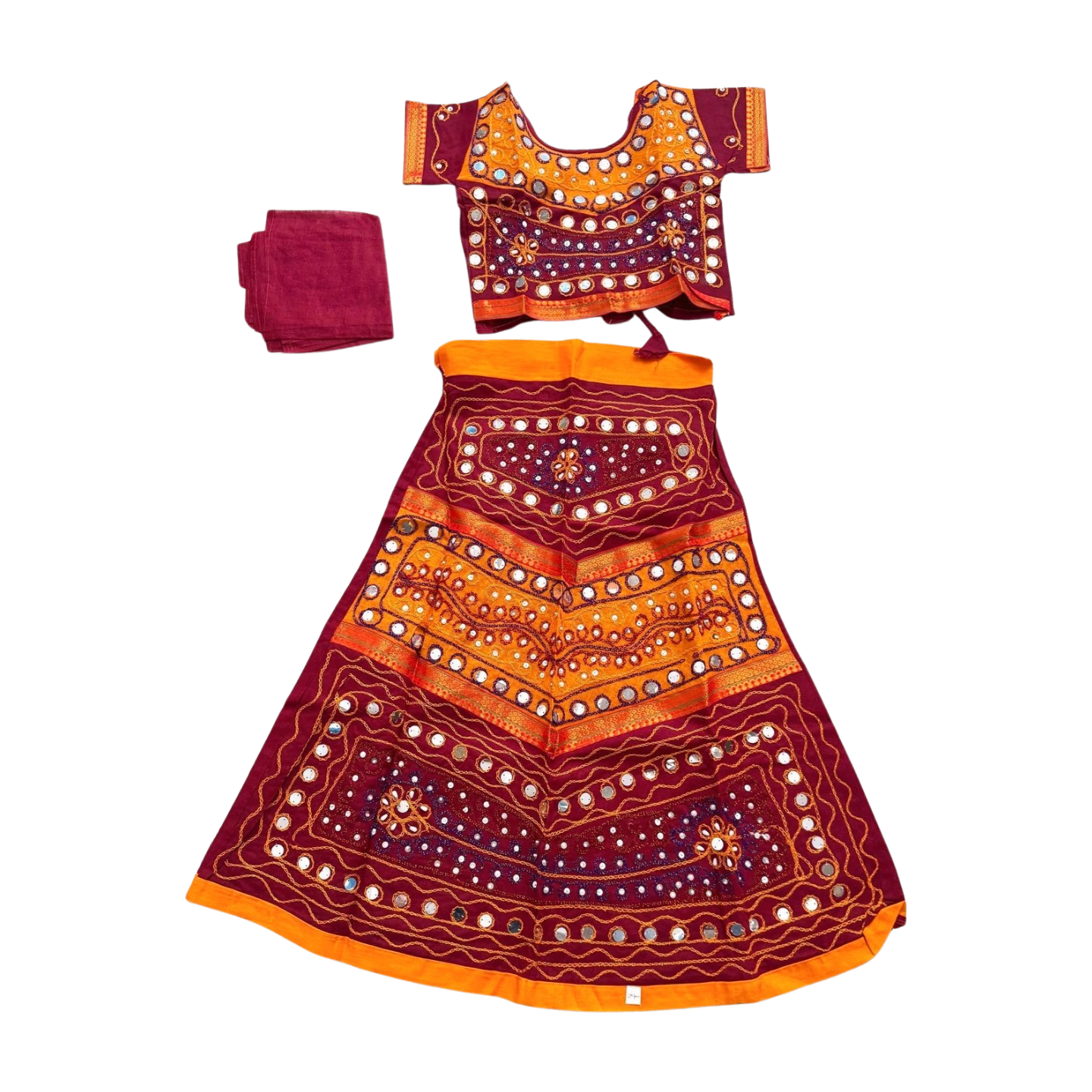 Conjunto Bollywood rajasthani infantil B11