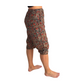 Pantalón indio corto estampado