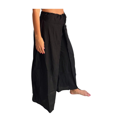 Pantalón superpuesto indio de algodón
