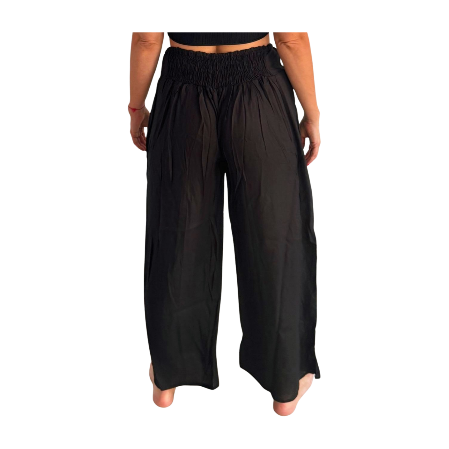 Pantalón superpuesto indio de algodón