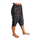 Pantalón indio corto estampado