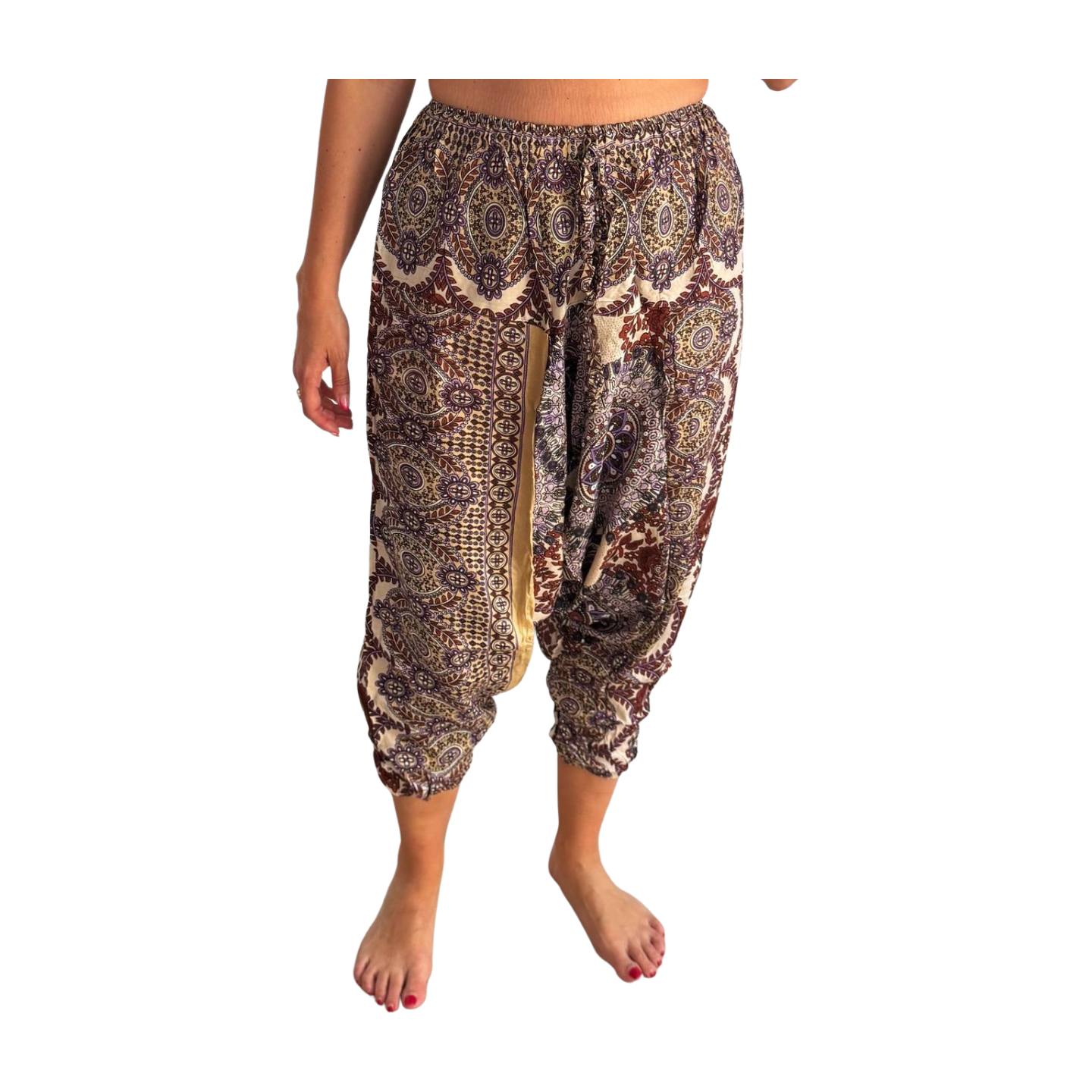 Pantalón afgano indio estampado mandalas