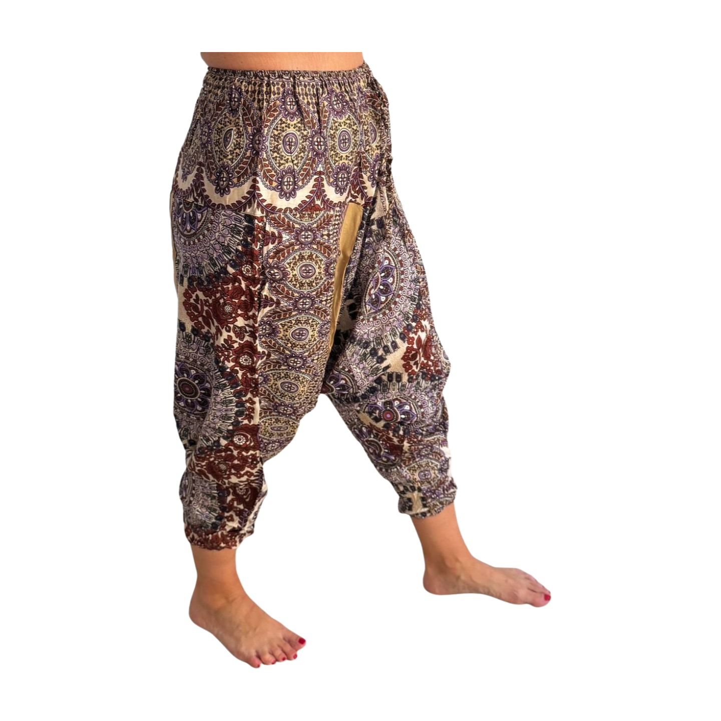 Pantalón afgano indio estampado mandalas