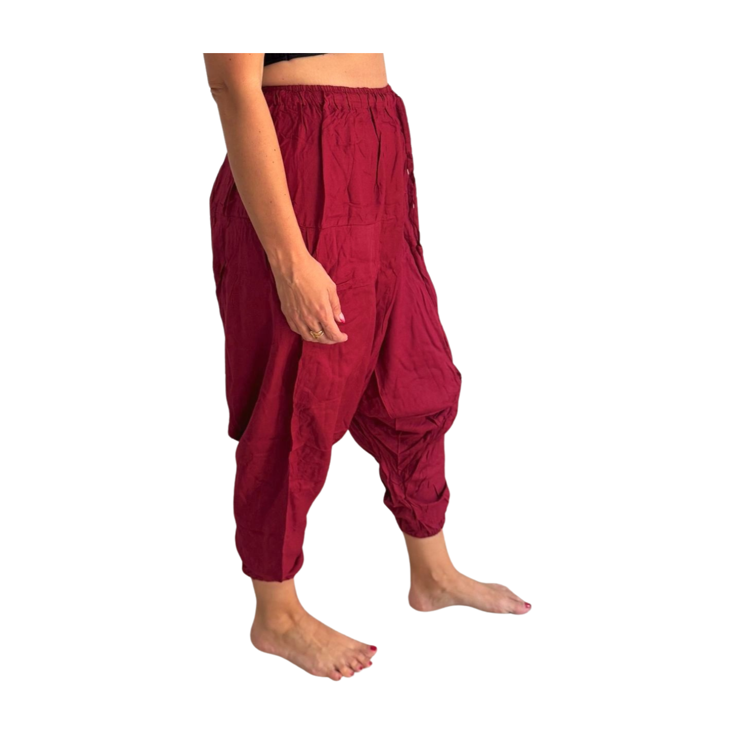 Pantalón afgano indio básico