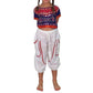 Pantalón indio infantil blanco