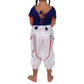 Pantalón indio infantil blanco