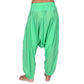 Pantalón afgano indio color verde