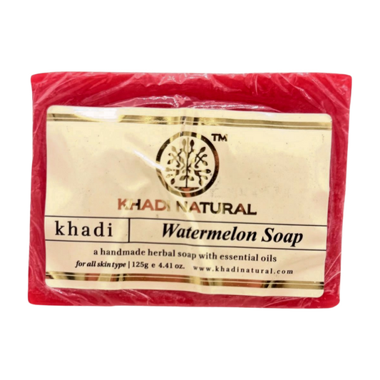 Jabón de SANDÍA aceite esencial KHADI NATURAL