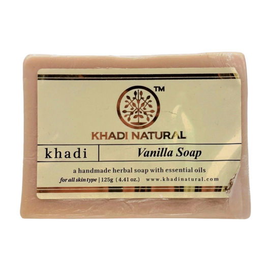 Jabón de VAINILLA aceite esencial KHADI NATURAL