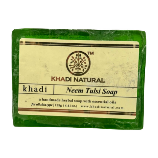 Jabón NEEM y TULSI aceite esencial KHADI NATURAL
