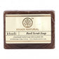 Jabón exfoliante de ALBAHACA  KHADI NATURAL