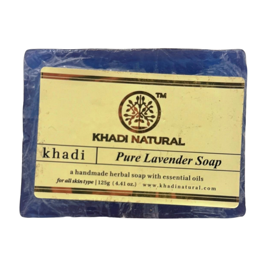 Jabón de LAVANDA con aceites esenciales KHADI NATURAL