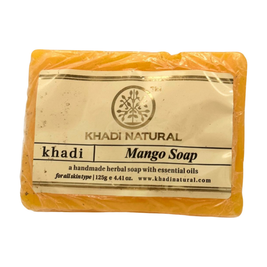 Jabón de MANGO con aceites esenciales KHADI NATURAL