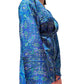 Kimono de seda india estampado azul– comercio ético (Copia)