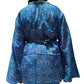 Kimono de seda india estampado azul– comercio ético (Copia)