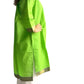 Kurti de South Cotton Verde Manzana con Escote Bordado
