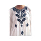 Kurti Blanco Bordado — Negro