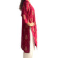 Kurti Estampado Granate — Motivos Ikat