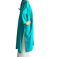 Kurti Verde Esmeralda con Escote Bordado