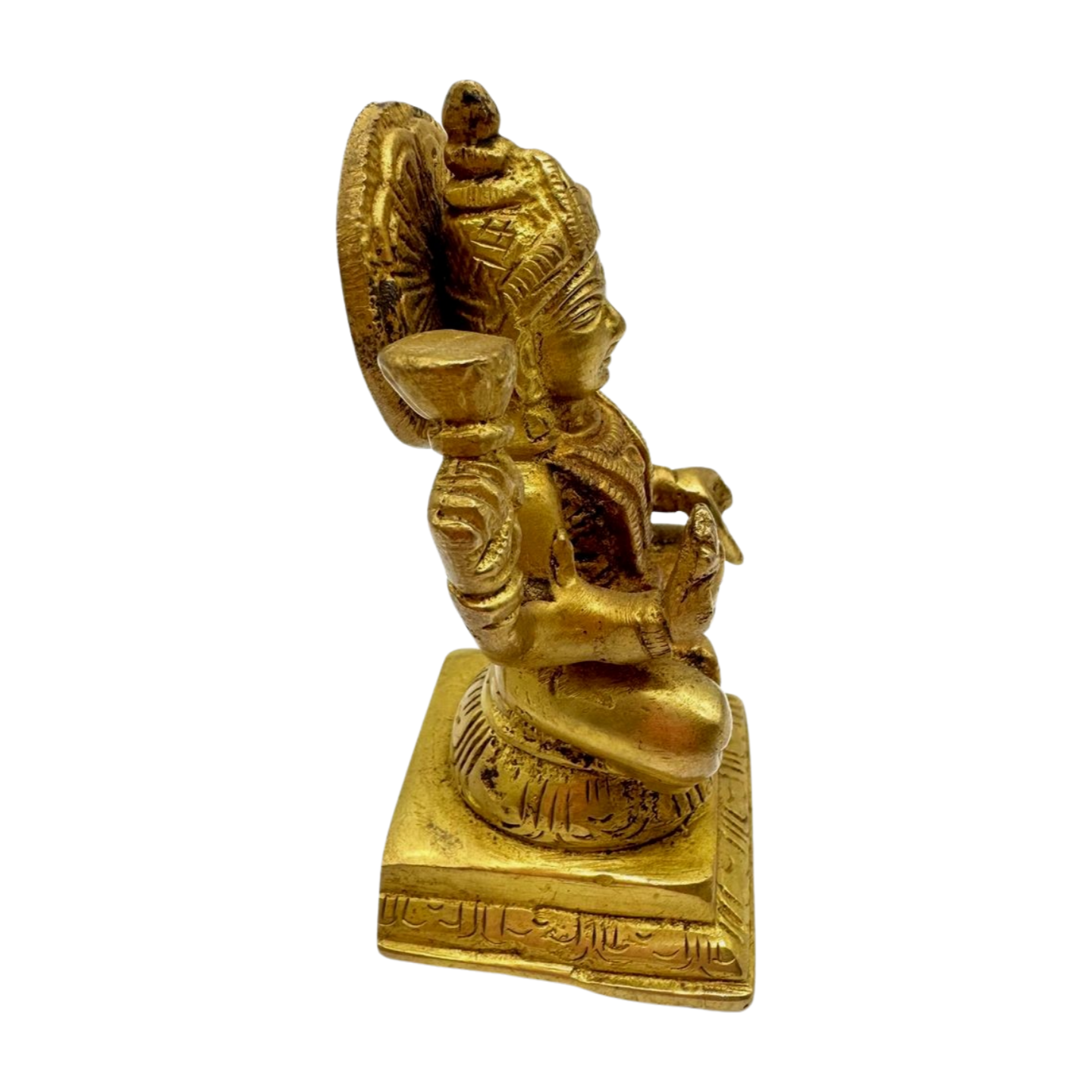Estatua de bronce india de la Diosa Lakshmi