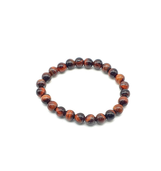 Pulsera elástica de minerales OJO DE BUEY