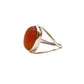 Anillo de Plata de la India con cornalina