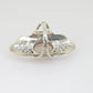 Anillo de plata con cuarzo rosa