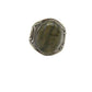 Anillo de plata de la India con labradorita