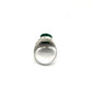Anillo de Plata de la India con malaquita