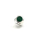 Anillo de Plata de la India con malaquita