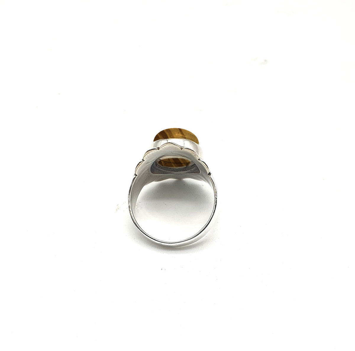 Anillo de Plata con ojo de tigre