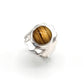 Anillo de Plata con ojo de tigre