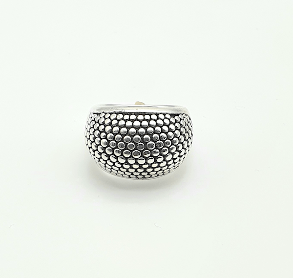 Anillo de plata UNISEX corona de Budha