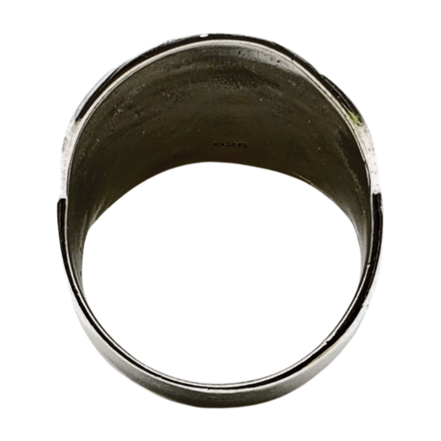 Anillo de plata escudo de sol