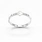 Anillo rosario de plata