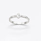Anillo rosario de plata