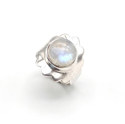 Anillo de Plata con piedra luna